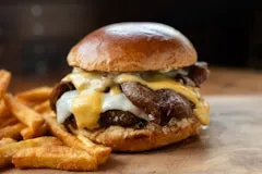 Home 64 Cowboy Ribeye Burger
