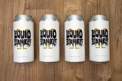 Happy Hour 30 Liquid Blanket IPA 4 Pack displaying four cans of American-style IPA with citrus and pine notes.