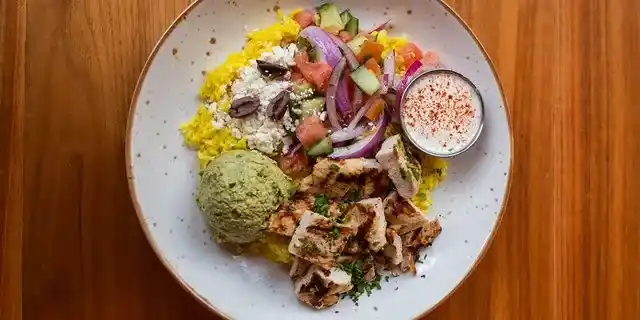 Catering 55 Mediterranean Chicken Bowl