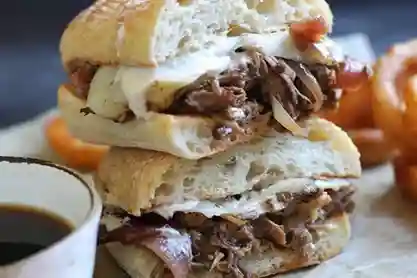 Catering 34 Pot Roast Beef Dip Sandwich