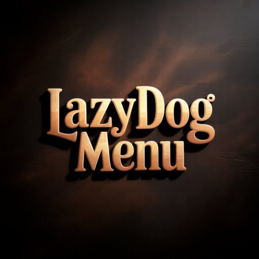 Happy Hour 41 lazy dog menu logo